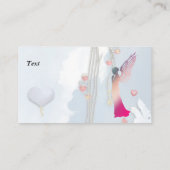 Angel and Hearts Business Card Visitenkarte (Rückseite)