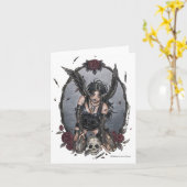 Angel-Angel-Karte für Schwarzes Elend Karte (Gelbe Blume)