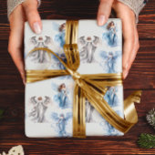 Angel Angela Weihnachtsfeiertag Geschenkpapier