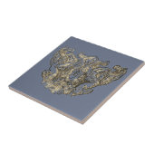 Angel – Angels – Coat of arms Emblem baroque Fliese (Seite)