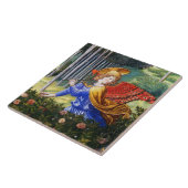 Angel Ansammlung Blume in einer Himmlischen Landsc Fliese (Seite)