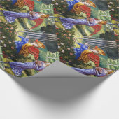 Angel Ansammlung Blume in einer Himmlischen Landsc Geschenkpapier (Ecke)