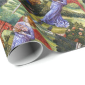 Angel Ansammlung Blume in einer Himmlischen Landsc Geschenkpapier (Rolleneckpunkt)