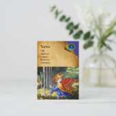 Angel Ansammlung Blume in einer Himmlischen Landsc Visitenkarte (Stehend Vorderseite)