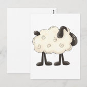 Angel Antics ・ Schafe Postkarte (Vorne/Hinten)