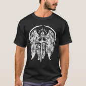 Angel Archangel Michael Warrior T-Shirt (Vorderseite)