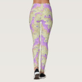 Angel Armor Camouflage Spandex Workout Leggings (Rückseite)