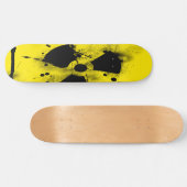 Angel Armor Retro Nuke Fallout Neunundneunzig Deck Skateboard (Horizontal)