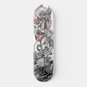 Angel Armor War Deck Dreiundsechzig Skateboard (Vorderseite)
