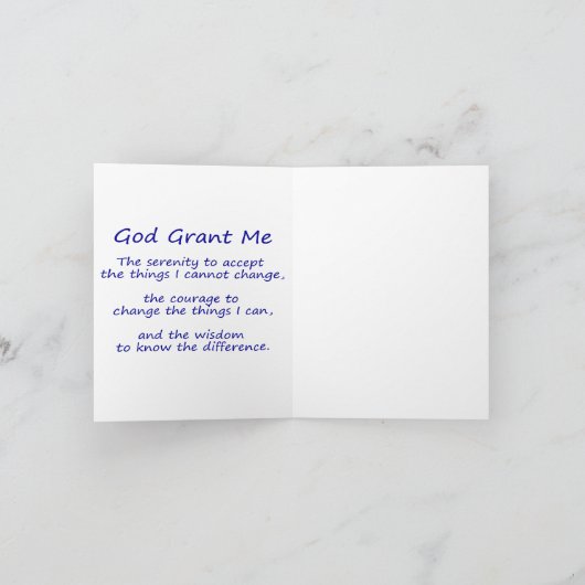 Angel Art Note oder Grußkarte für das Gebetsfest Karte (Innenseite)