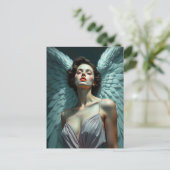 Angel art postkarte (Stehend Vorderseite)