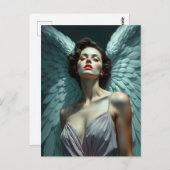 Angel art postkarte (Vorne/Hinten)
