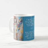 Angel Art & Sayings No. 4 of 12 different Mugs Kaffeetasse (Vorderseite Links)