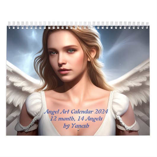 Angel Art von Yanesh - Kalender 2024 (Titelbild)