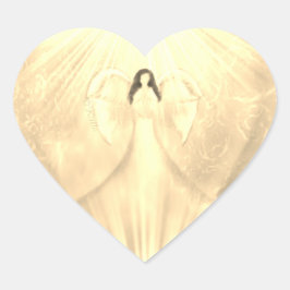 Angel Art Yellow Archangel Uriel Gebet Sticker