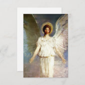 "Angel at Noon" von Abbott Thayer Dankeskarte (Vorne/Hinten)