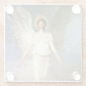 "Angel at Noon" von Abbott Thayer Glasuntersetzer (Rückseite)