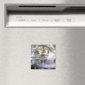 Angel auf der Cloud Magnet (In Situ (Geschirrspüler))