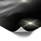 Angel auf der Cloud Poster (Ecke)