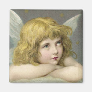 Angel auf einer Wolke - Magnet