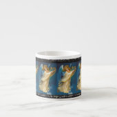 Angel auf Harfe spielen Espressotasse (Vorderseite)