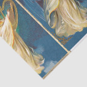 Angel auf Harfe spielen Seidenpapier (Ausschnitt)