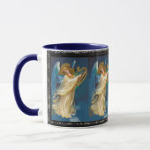 Angel auf Harfe spielen Tasse (Links)