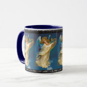 Angel auf Harfe spielen Tasse (Vorderseite Links)