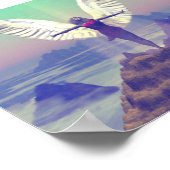 Angel auf Hoch Poster (Ecke)
