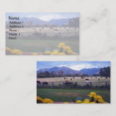 Angel auf Weide Visitenkarte (Vorne/Hinten)