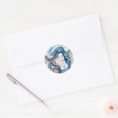 Angel-Aufkleber für besondere Anlass Runder Aufkleber (Umschlag)