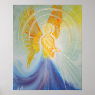 Angel Aura Print Poster