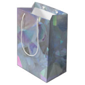 Angel Aura Quartz Crystal Medium Geschenktasche Mittlere Geschenktüte (Rückseite Schrägansicht)