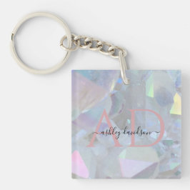 Angel Aura Quartz | Moderner Business Foto Schlüss Schlüsselanhänger