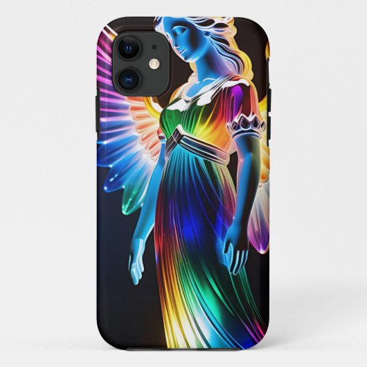 Angel aus mehrfarbigem Glas Case-Mate iPhone Hülle (Rückseite)
