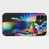 Angel aus mehrfarbigem Glas Case-Mate iPhone Hülle (Rückseite (Horizontal))