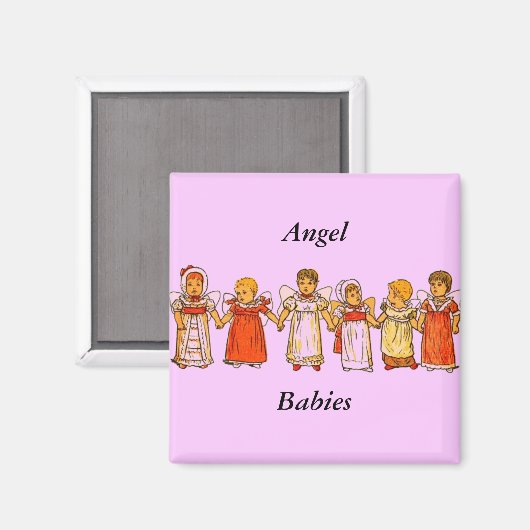 Angel Babies Magnet (Vorderseite/Rückseite)