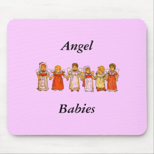 Angel Babies Mouse Pad Mousepad