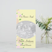 Angel Baby Ankündigung (Stehend Vorderseite)