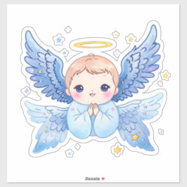 Angel Baby Boy Aufkleber