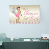 Angel Baby Girl Baby Shower Banner (Messeveranstaltung)