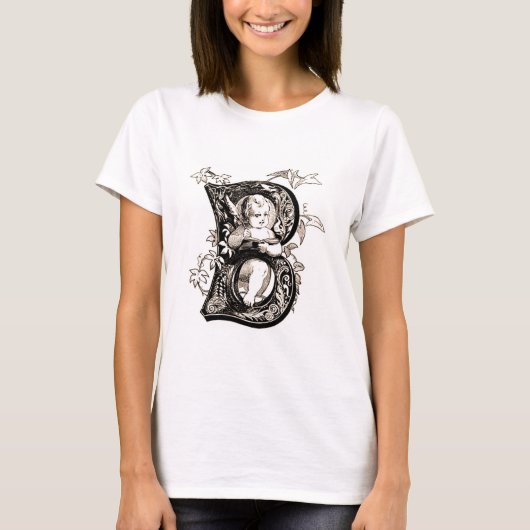 Angel Baby Monogram - Shirt (Vorderseite)