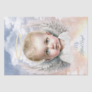 Angel Baby "My Littlest Angel" Personalize Seidenpapier