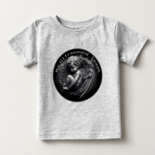Angel Baby Ultrasound Baby T-shirt (Vorderseite)