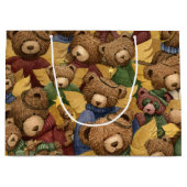 Angel Bears Große Geschenktüte (Vorderseite)