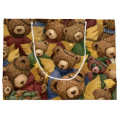 Angel Bears Große Geschenktüte (Rückseite)