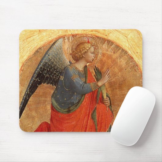 Angel bei der Annunziation Mousepad (Mit Mouse)