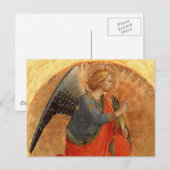 Angel bei der Annunziation Postkarte (Vorne/Hinten)