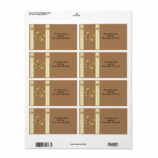 Angel Beige Labels (Vorne)