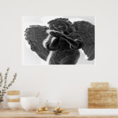 Angel beobachtet mich poster (Küche)